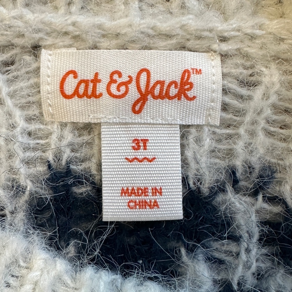 Cat & Jack toddler girls sweater in Size 3T - Picture 3 of 5